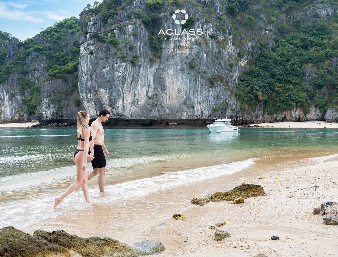 Option 4: Private transfer 3-day-2-night package by private yacht with an expanded to cover 3 bays and fishing tours.